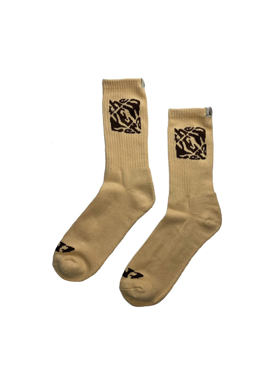 Cream' TNE Crew Socks